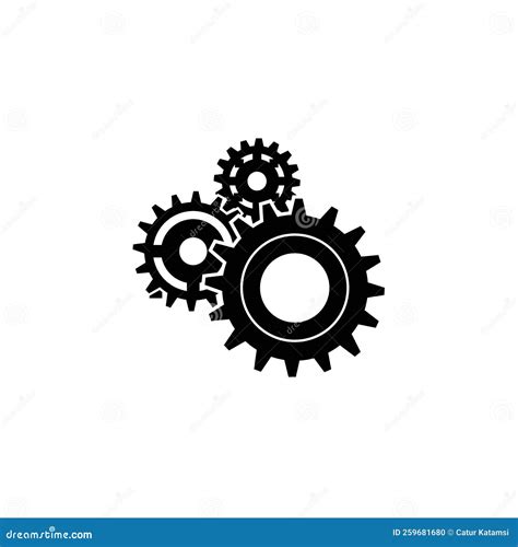 Gear Icon Logo Vector Stock Illustration Illustration Of Presentation