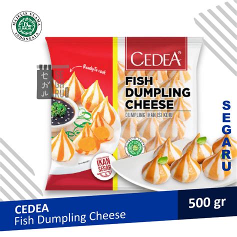 Jual Cedea Fish Dumpling Cheese Dumpling Ikan Keju Halal Gram