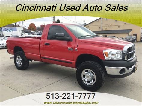 2008 Dodge Ram 2500 Slt 2dr Regular Cab For Sale In Cincinnati Oh Stock 12580