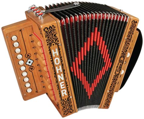 New Wood Hohner Cajun Iv Diatonic Button Accordion Key Of C Lmmh