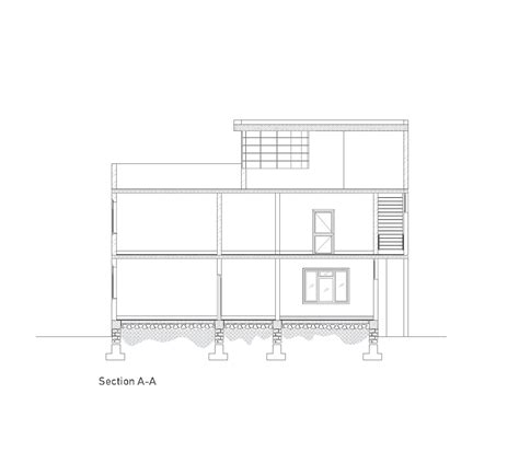 Villa Con Tetto DWG Progetto CAD Scarica Gratis