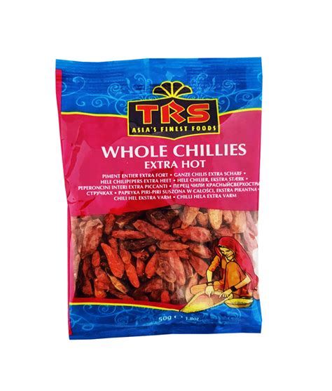 Trs Whole Chillies Extra Hot G Spice Town Online Grocery Store