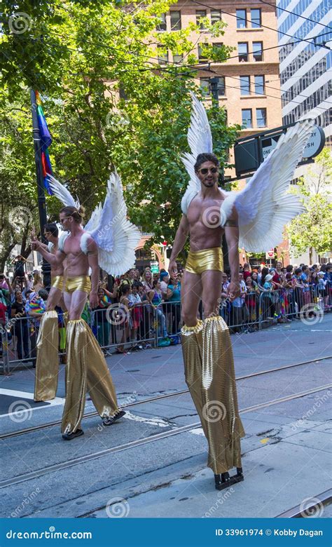 San Francisco Gay Pride Editorial Stock Image Image Of Francisco
