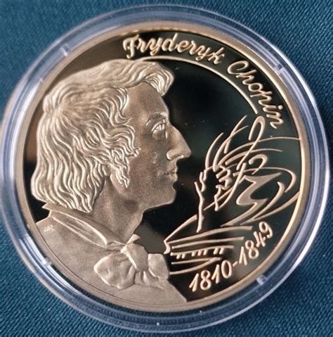 Numizmat Medal Fryderyk Chopin Wielcy Polacy Wroc Aw Kup Teraz Na