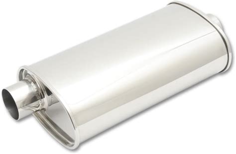 Vibrant Performance Vibrant 1107 Oval Stainless Steel Muffler Mufflers