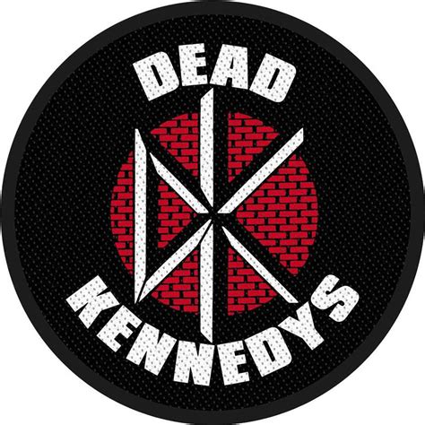 Dead Kennedys Dk Logo Patch Eyesore Merch