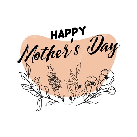 Mother Day Card Vector Art Png Mother S Day Greeting Template Mothers