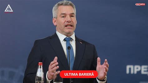 Ministrul Austriac De Interne Se Opune Ader Rii Rom Niei La Schengen