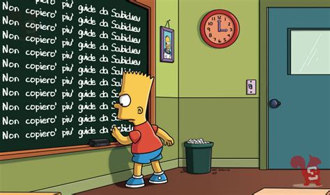 Bart Simpson Lavagna Genera Il Tuo Meme Su Questi Siti Scubidu Eu