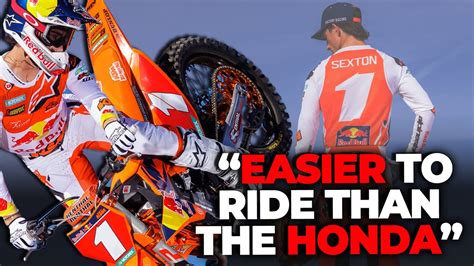 Chase Sexton Breaks Down The KTM Difference and Changing Numbers – Dirt ...