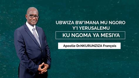 Ubwiza Bw Imana Mu Ngoro Y I Yerusalemu Ku Ngoma Ya Mesiya Apostle Dr