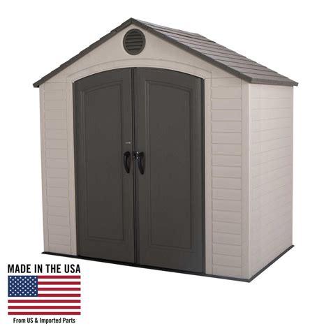 Lifetime Outdoor Storage Shed - SWEETYHOMEE