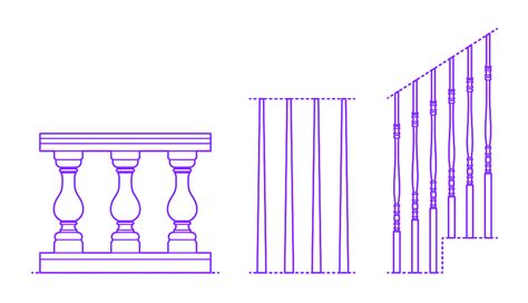 Balusters Spindles Dimensions And Drawings