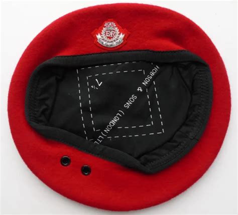 BRITISH ARMY ROYAL Military Police Officers Beret & Bullion RMP Beret ...