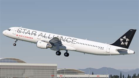 Air Canada Toliss A321 Star Alliance C Gitu Aircraft Skins