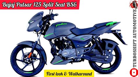 Bajaj Pulsar Split Seat Bs First Look Walkaround