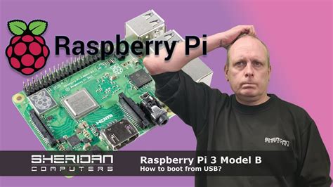 How To Boot Raspberry Pi Model B From A Usb Drive Youtube