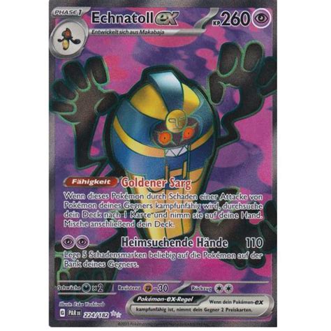 Echnatoll Ex PAR 224 182 Full Art Deutsch HolonCardshop