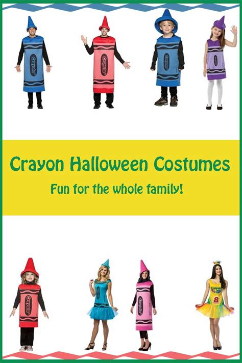 Crayon Costume Template