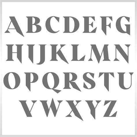 10 Best Font Styles Alphabet Printable Printablee PELAJARAN