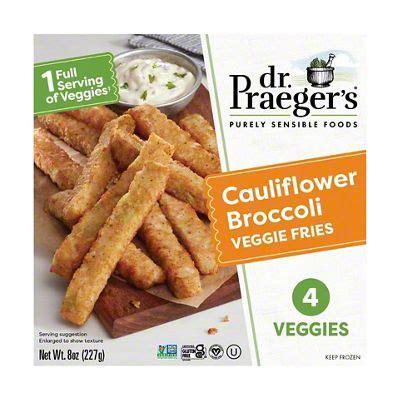 Dr Praeger S Cauliflower Broccoli Veggie Fries Oz Central Market