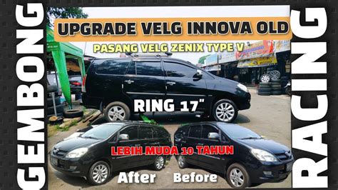 Mobil Innova Old Memakai Velg Zenix Type V R17 Modif Simple Santai