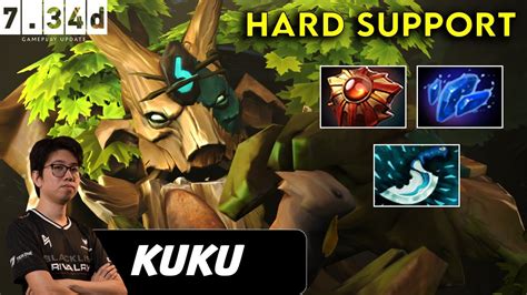 Kuku Treant Protector Hard Support Dota 2 Patch 7 34d Pro Pub