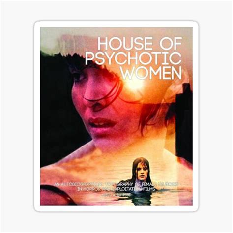 House Of Psychotic Women Music Poster Sticker By Runolfissonbert