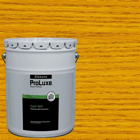 Sikkens Proluxe 5 Gal Natural Cetol Srd Exterior Wood Finish Sik240