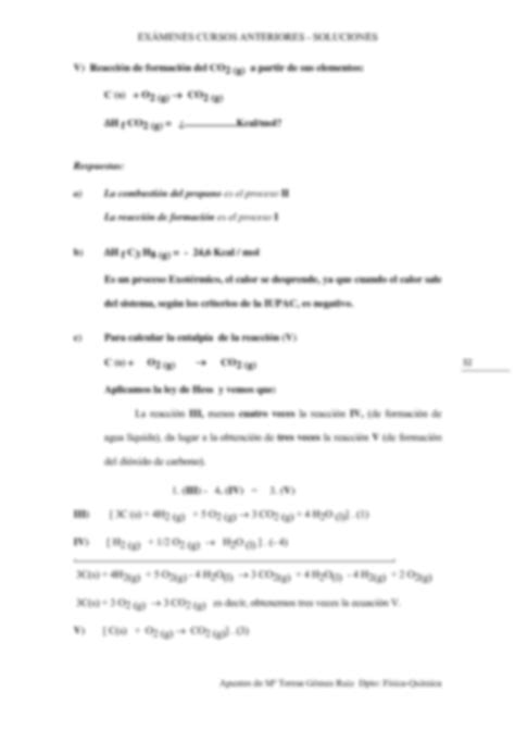 Solution Examen Resuelto De Qu Mica Termoqu Mica Fase Studypool