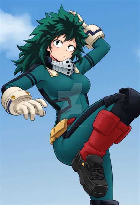 Izuku Girl Version By Leork Dream On Deviantart