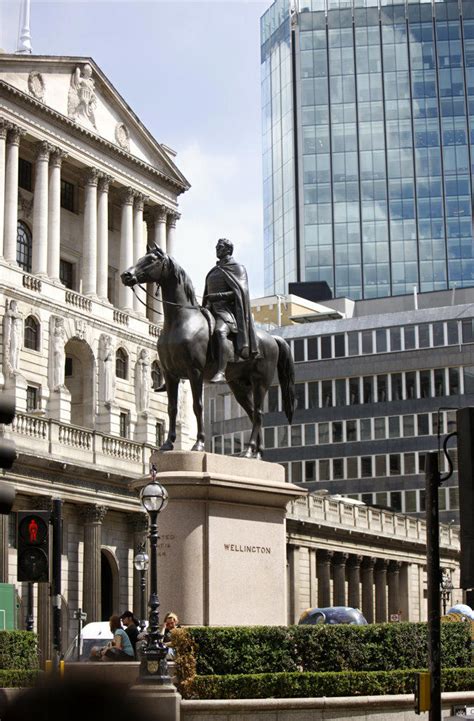 Duke Of Wellington Statue Bank Junction London Superstock