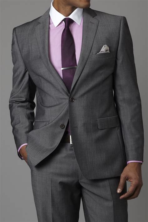 23 Grey Suit And Pink Shirt For Men Vintagetopia Grey Suit Men