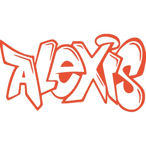 Stickers Alexis Graffiti Art And Stick