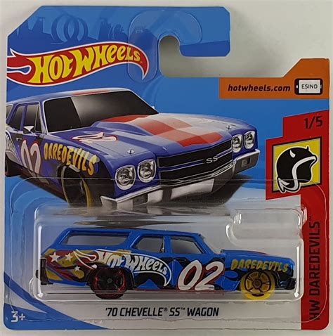 Hot Rodas Uma colecção 70 Chevelle SS Wagon 2018 HW Daredevils