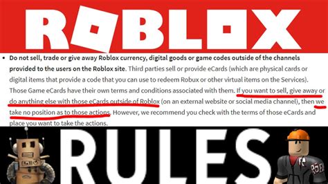 Top 5 Roblox Rules Youtube