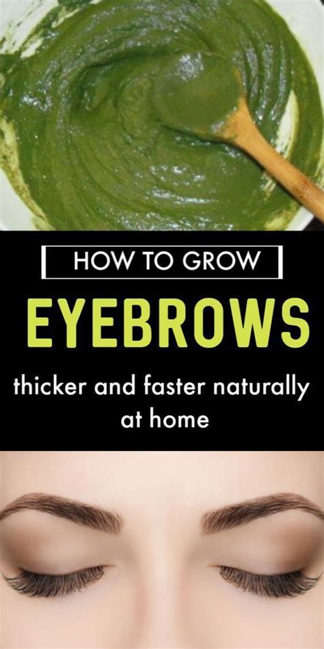 Technique To Grow Thick And Healthy Eyebrows Fast How To Grow