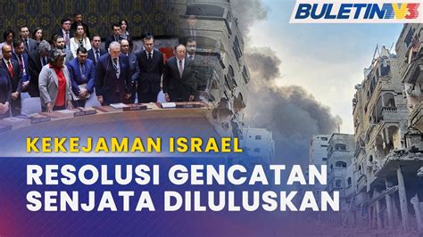 KEKEJAMAN ISRAEL UNSC Tuntut Gencatan Senjata Segera YouTube