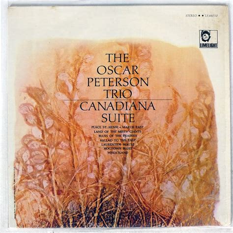 Yahoo Oscar Peterson Trio Canadiana Suite Limeli