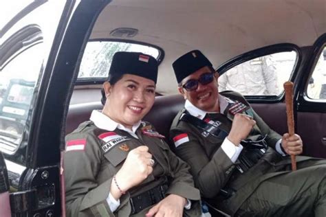 Peringatan Hut Ke Ri Penjabat Di Tabanan Gunakan Kostum Pahlawan