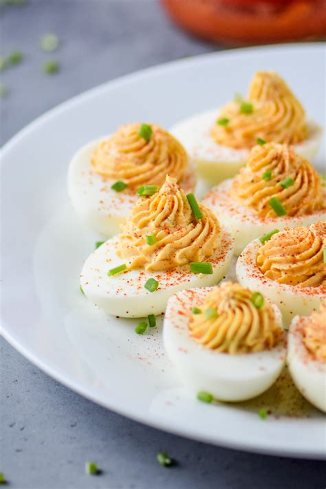 Buffalo Style Deviled Eggs Cooking With Curls 896