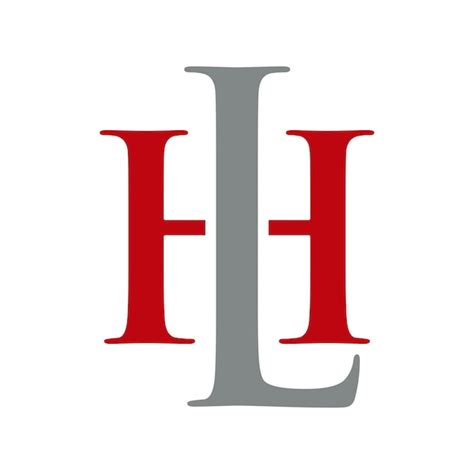 Premium Vector | HL initial logo company design trendy