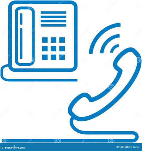 Vector Telephone And Phone Receiver Illustration Stock Photos Image