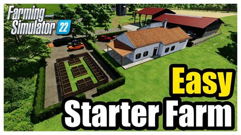 Fs22 £1 25m Custom Farm Build W Two Fields Haut Beyleron W Savegame Youtube