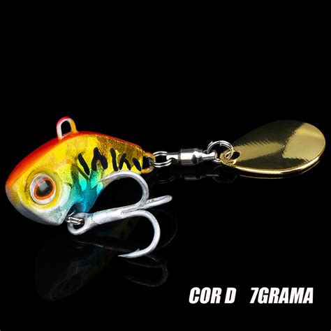 Señuelo De Hundimiento VIB Spinner Vibración Cuchara Cebo Pesca Metal