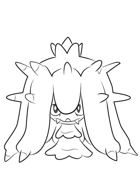 Mareanie Pokemon Coloring Pages