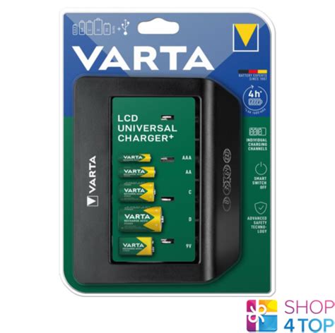 Varta LCD Universal Charger For AA AAA C D 9V NiMH 57688 Without