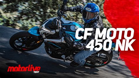 Test Cf Moto Nk Motorlive Youtube