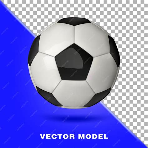 Premium Vector Soccer Ball Football Sports Equipment 3d Realistic