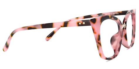 Tacita Cat Eye Pink Tortoise Eyeglasses Vooglam